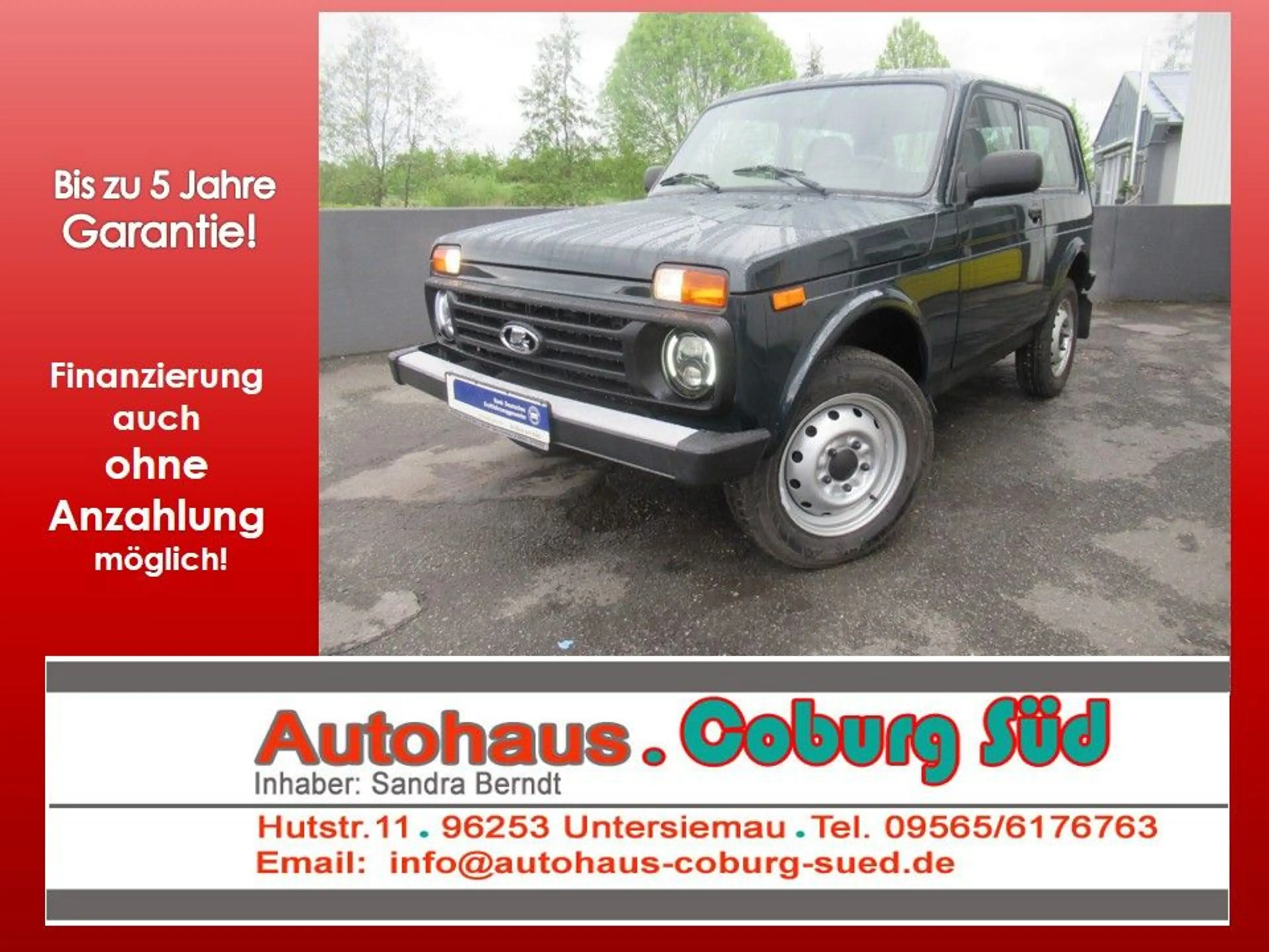 Lada Niva 4x4 LED AHK RADIO v. VERTRAGSHÄNDLER