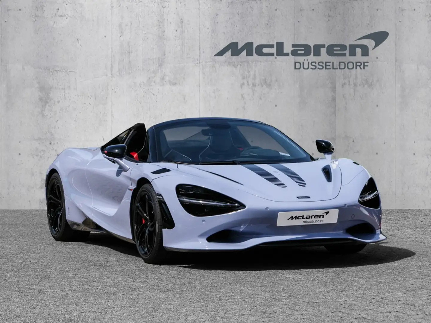 McLaren 750S Spider Ceramic Grey, Black Pack, B&W Sound Grau - 1