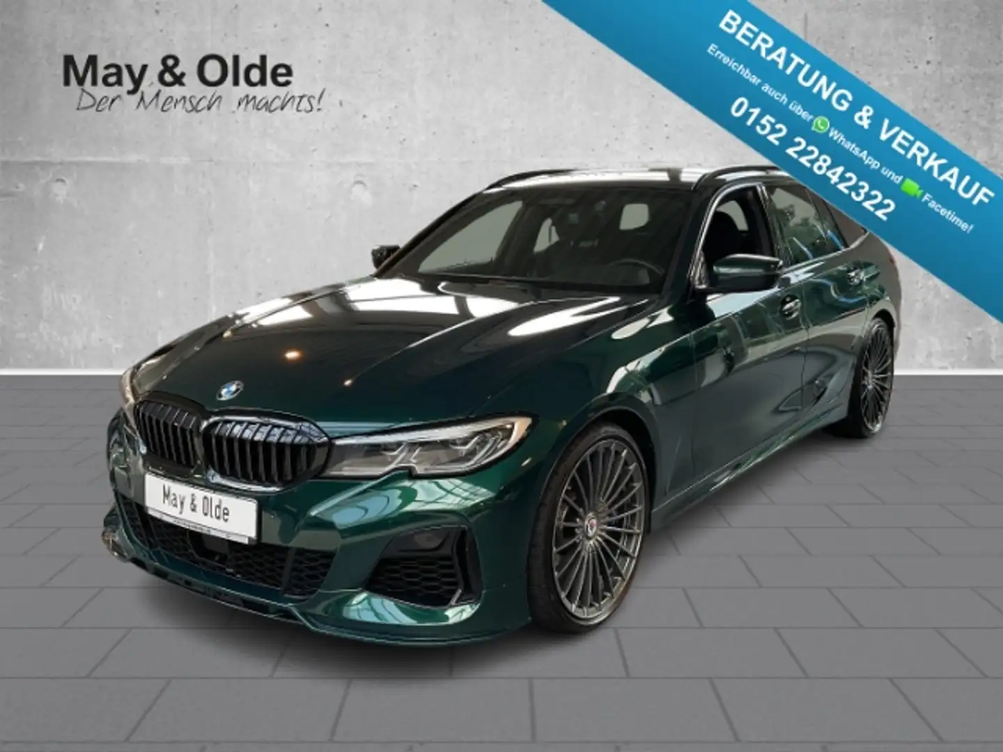 Alpina B3 Touring AHK Laser H/K E-Sitze 20'' Verde - 1