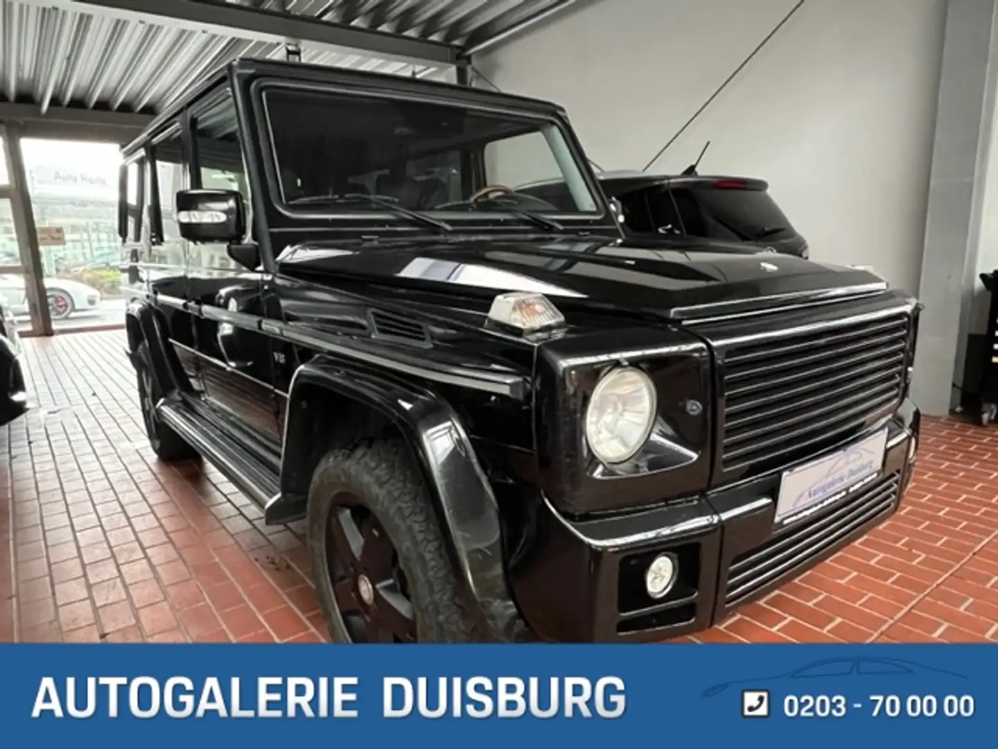 Mercedes-Benz G 400 CDI Allrad Grand Edition AHK Navi Leder e-Sitze Bi Negru - 1