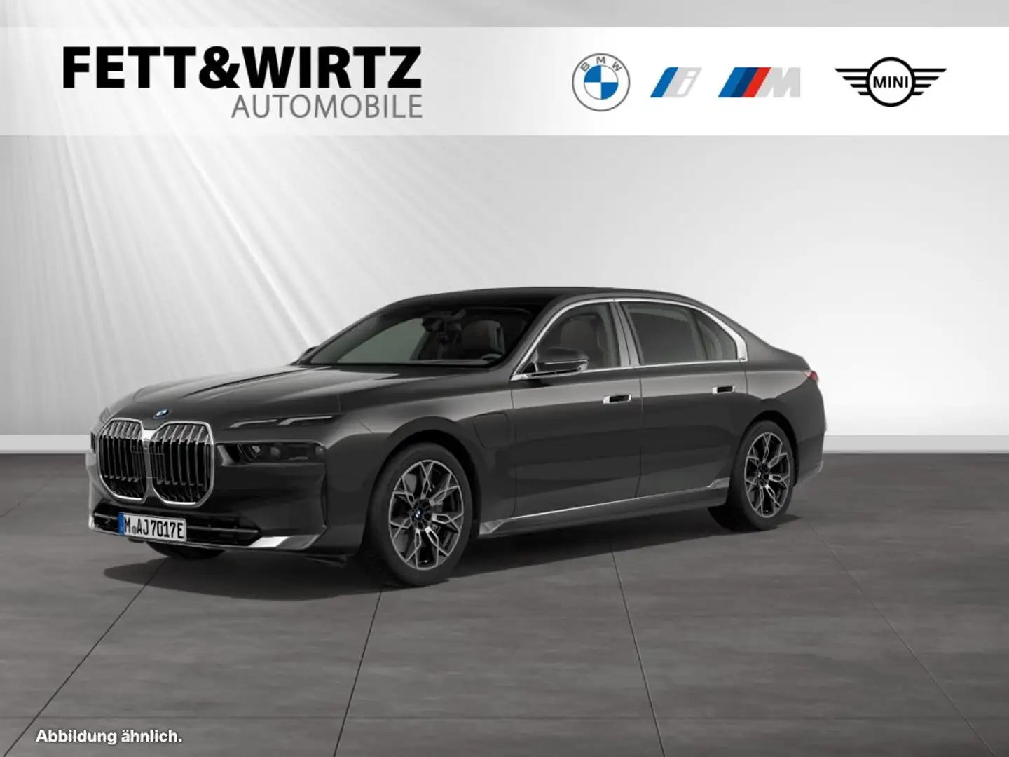 BMW 750 e xDrive TV-Fond-Entertainment|SkyLounge|Autobahna Grau - 1