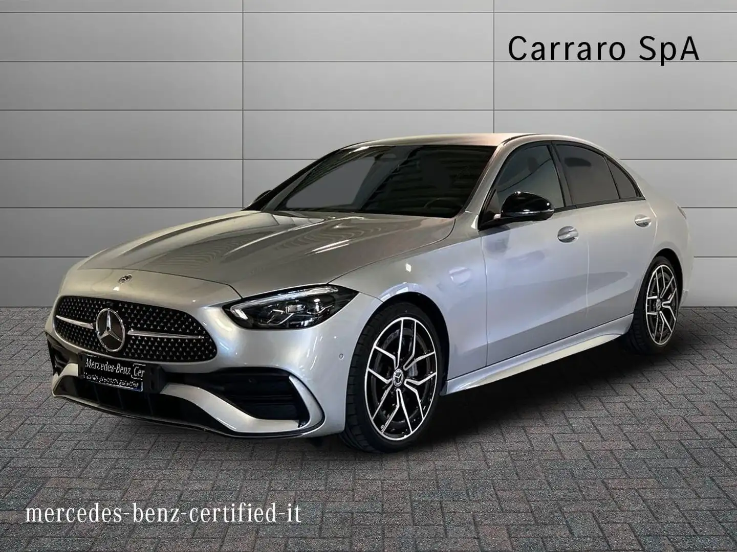 Mercedes-Benz C 220 - C 220 d mhev Premium auto Argento - 1