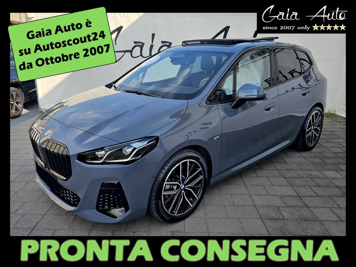 BMW 220 i Active Tourer Msport auto 48V Grigio - 1
