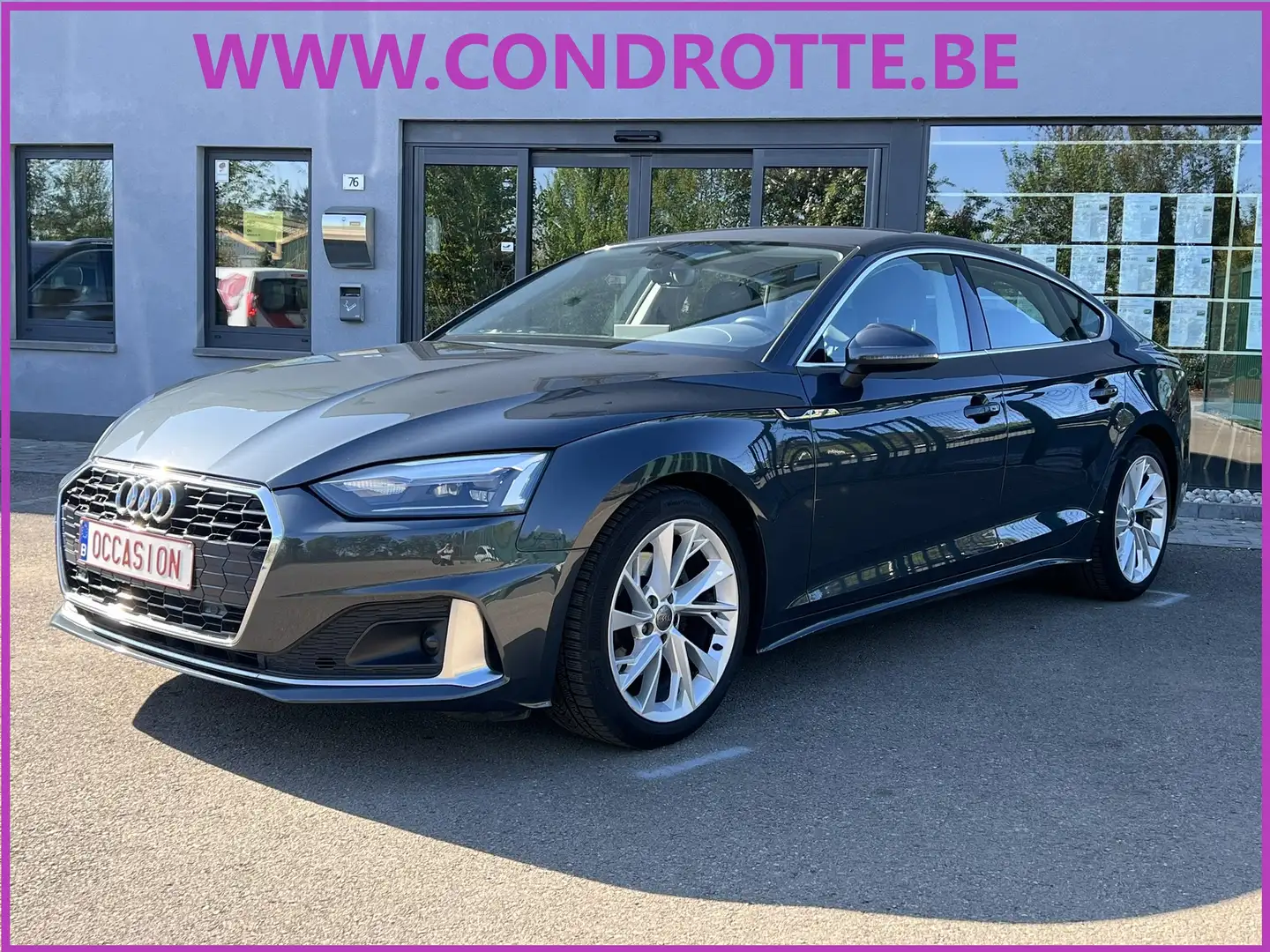 Audi A5 SB 35 2.0 TDI 163 CV S-TRONIC BUSINESS ADV. ED. Gris - 1