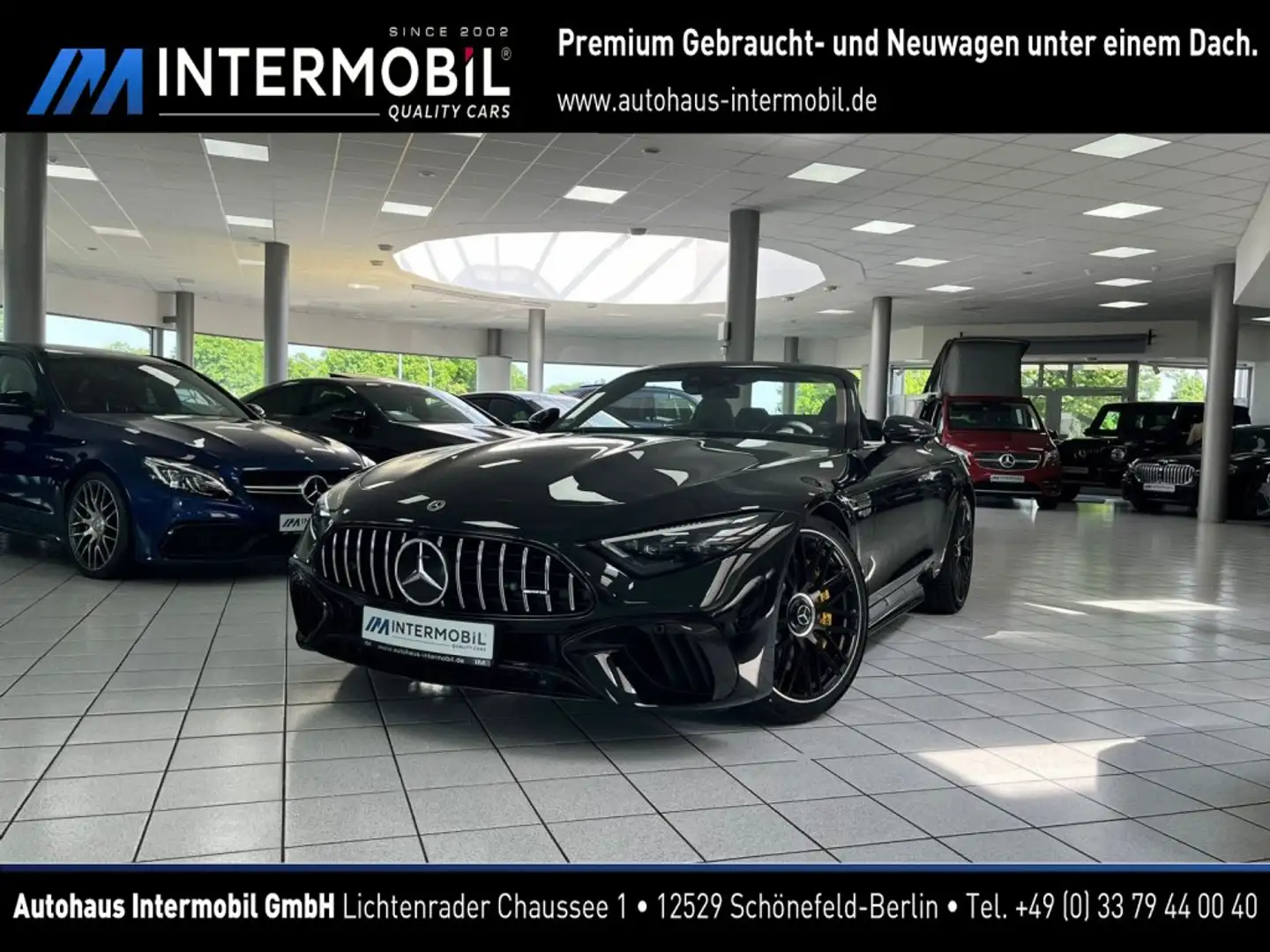 Mercedes-Benz SL 63 AMG 4M*Dynamic*Premium+*Performance*Carbon Negro - 1