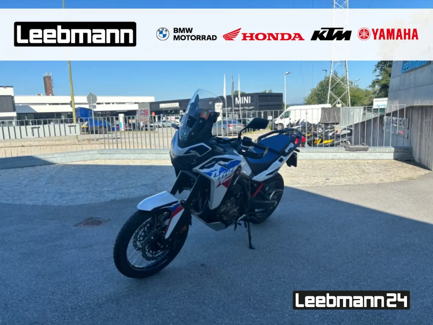 Honda CRF 1100 Elektronisches Fahrwerk Schalter, Білий - 1