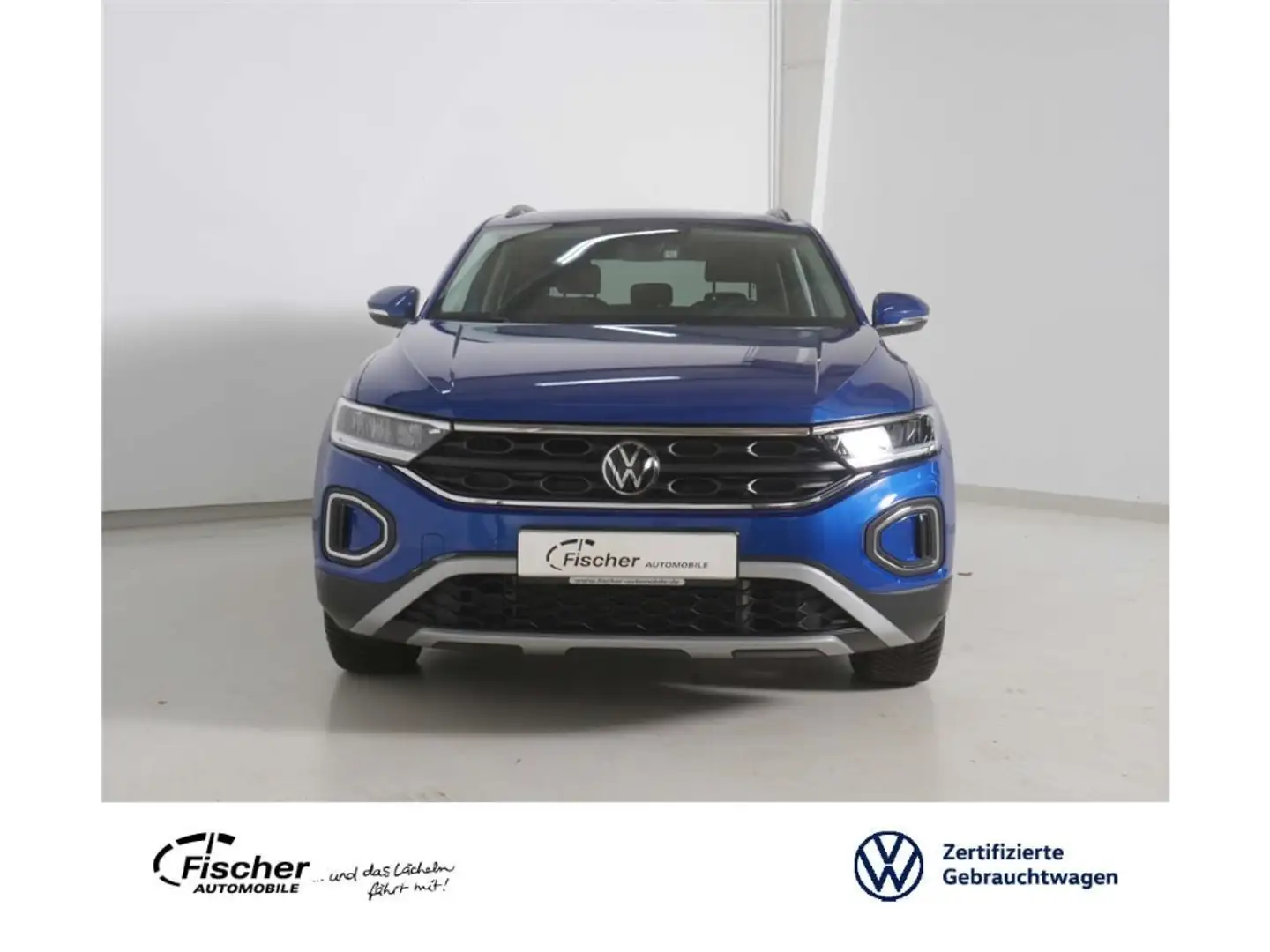 Volkswagen T-Roc 2.0 TDI Life 6-Gg. AHK/NAV/LED/Klima/SH Blau - 1
