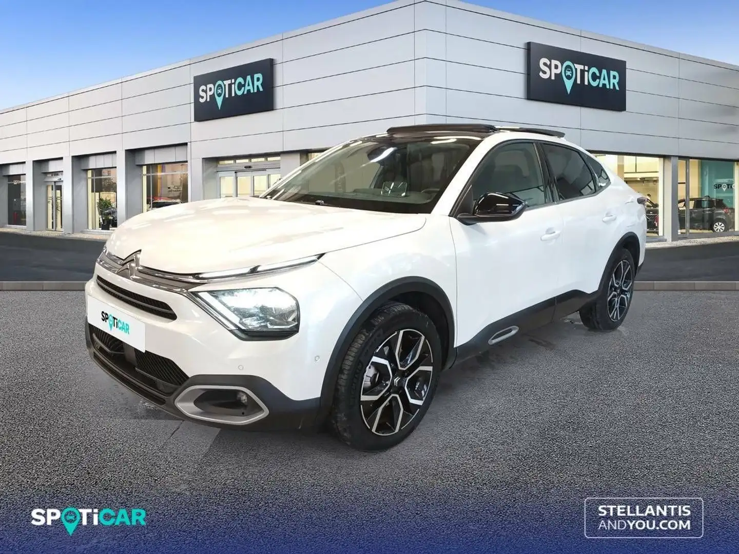 Citroen C4 X Eléctrico Shine 100kW Blanco - 1
