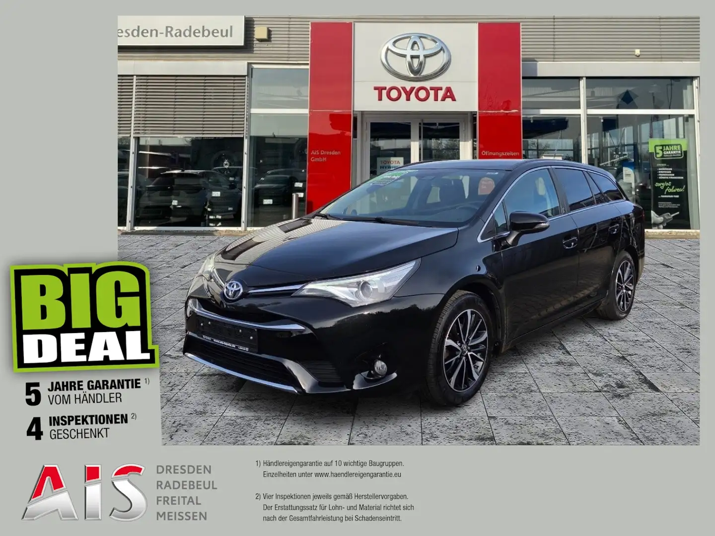 Toyota Avensis Touring Sports 1.8 Team D LED Navi Nero - 1