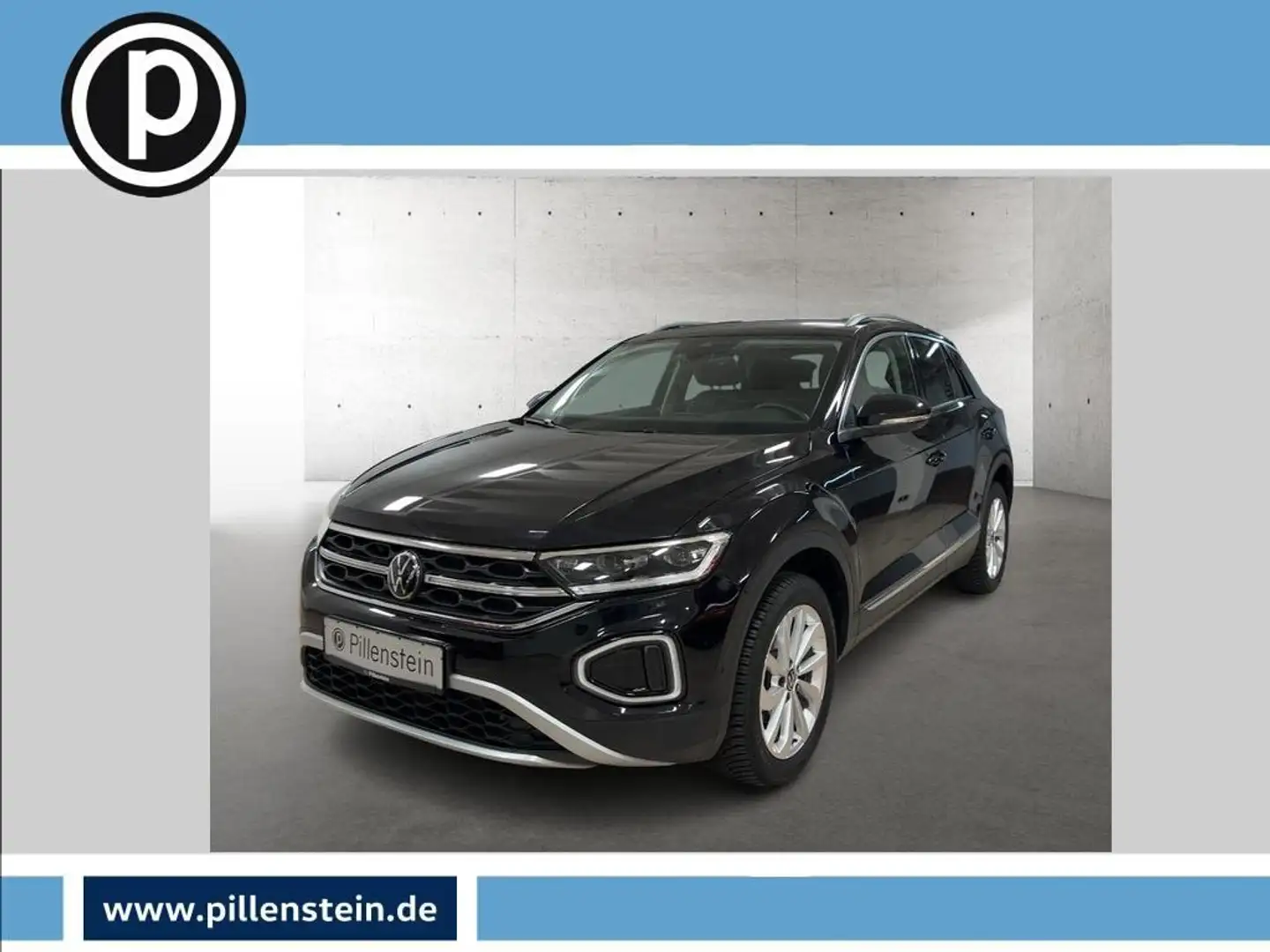 Volkswagen T-Roc STYLE 1.5 TSI DSG IQ.LIGHT KAMERA NAVI ACC Schwarz - 1