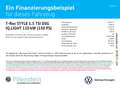 Volkswagen T-Roc STYLE 1.5 TSI DSG IQ.LIGHT KAMERA NAVI ACC Schwarz - thumbnail 2