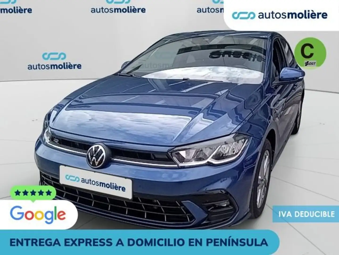 Volkswagen Polo R-Line+1.0+TSI+70+kW+%2895+CV%29+DSG Azul - 1