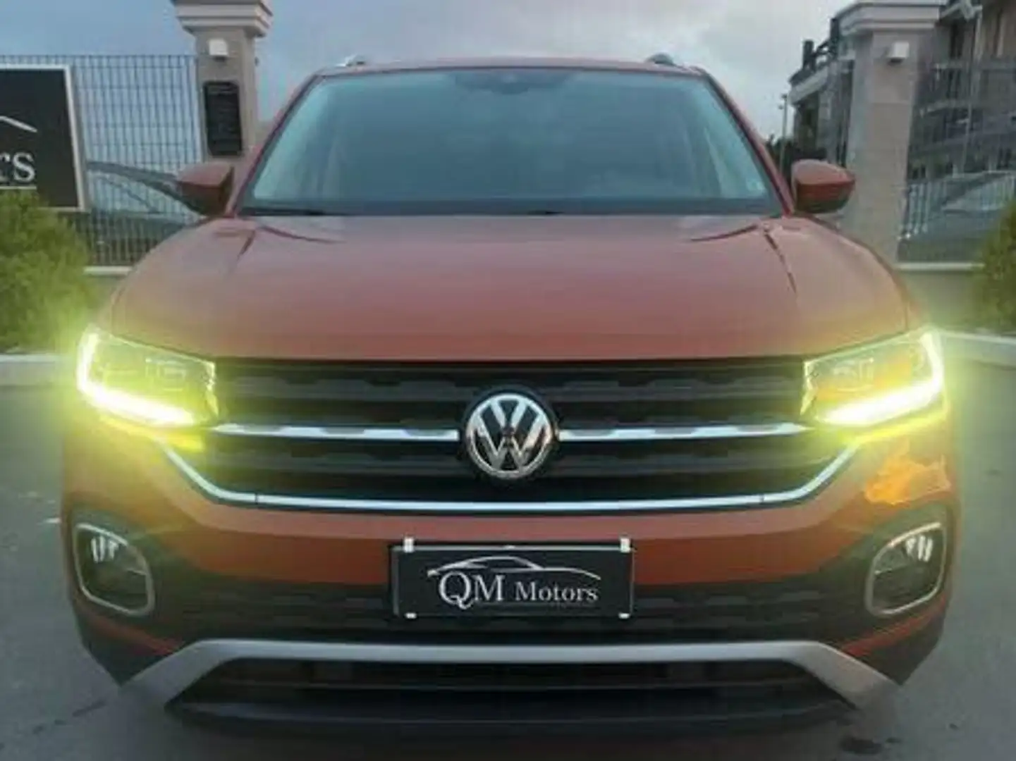 Volkswagen T-Cross T-Cross 2019 1.6 tdi Advanced 95cv dsg Arancione - 1