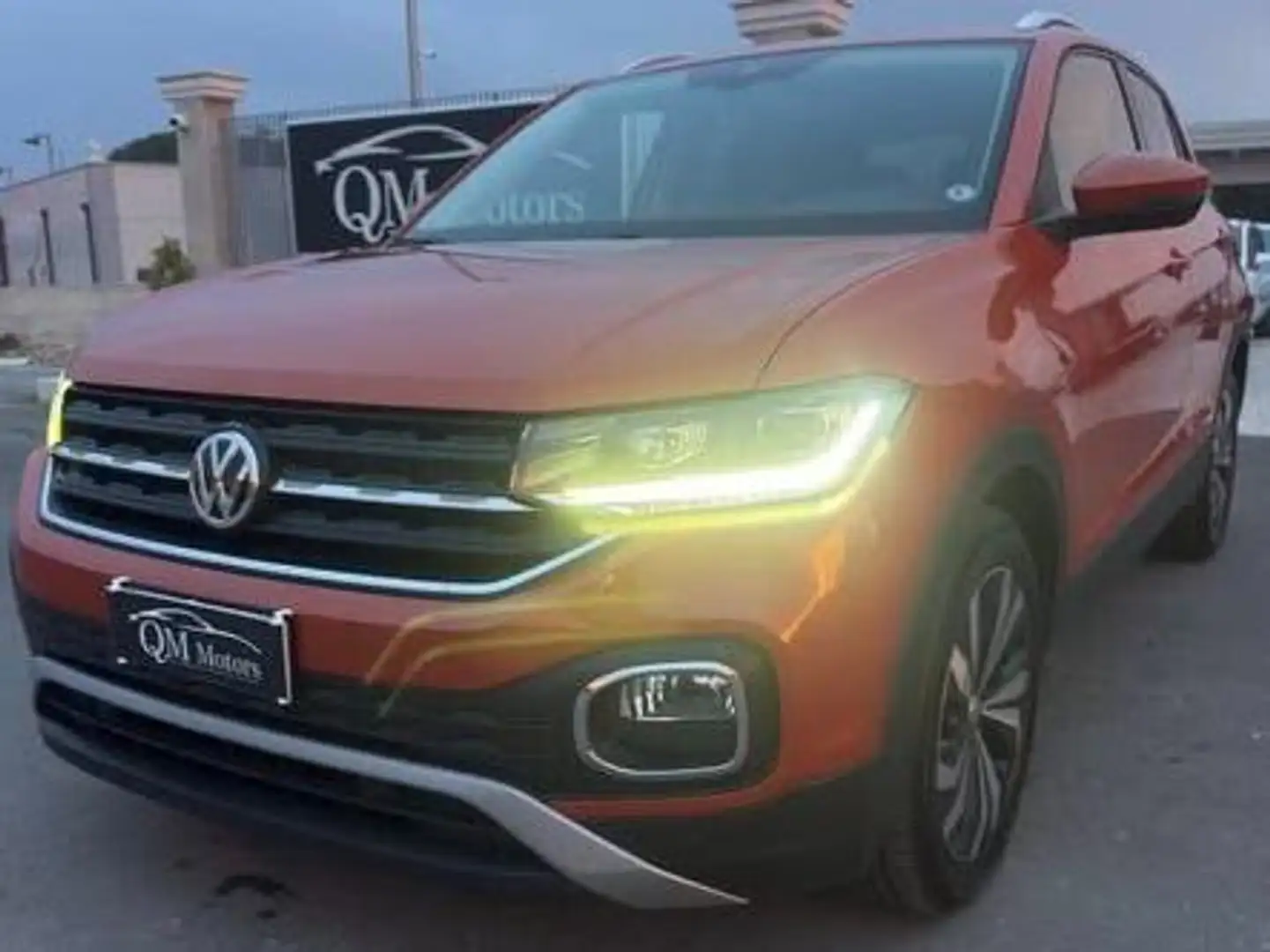 Volkswagen T-Cross T-Cross 2019 1.6 tdi Advanced 95cv dsg Arancione - 2