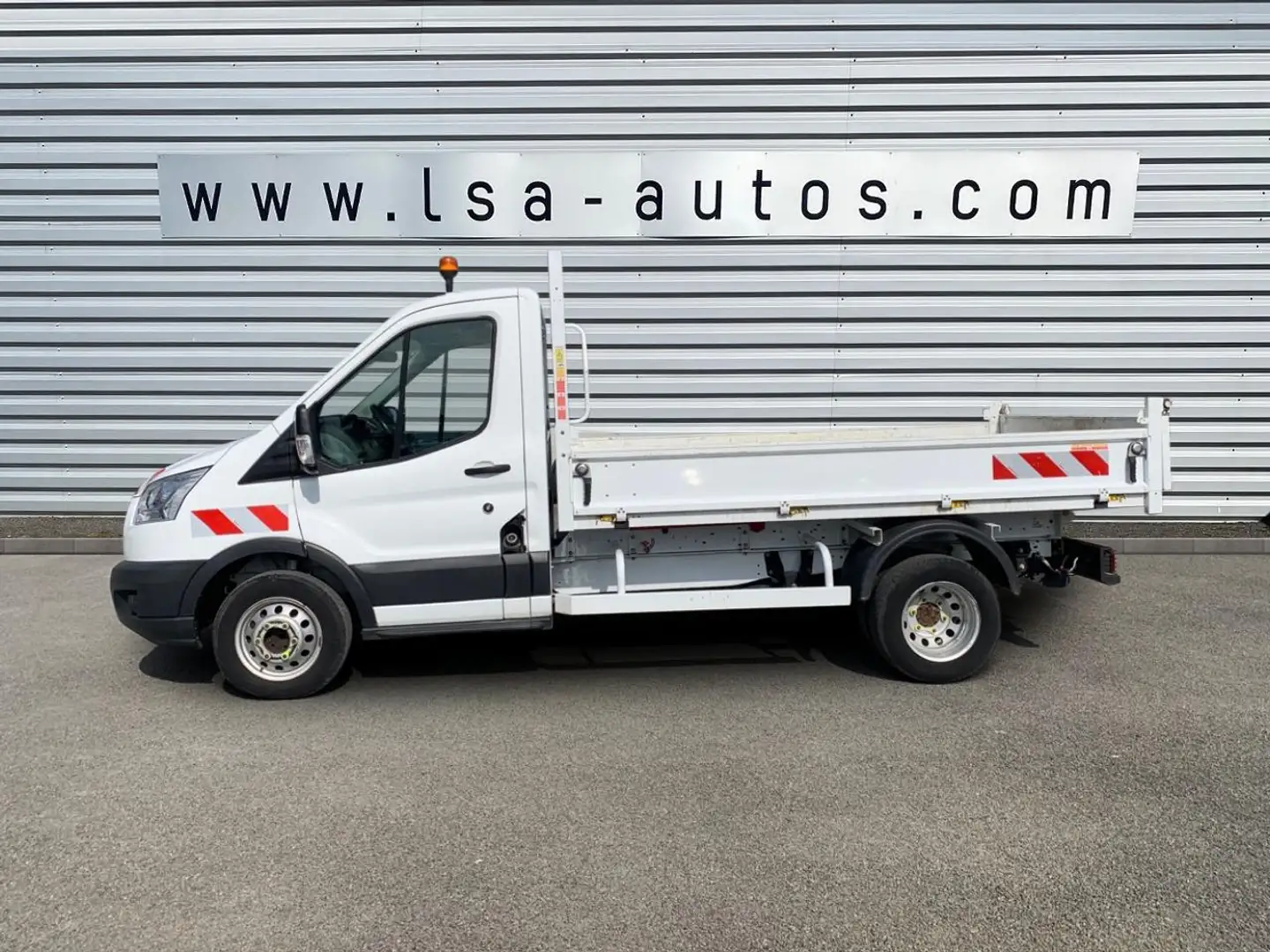 Ford Transit L2 2.0 170 Propulsion BENNE CHASSIS CABINE RJ HD T Blanco - 2