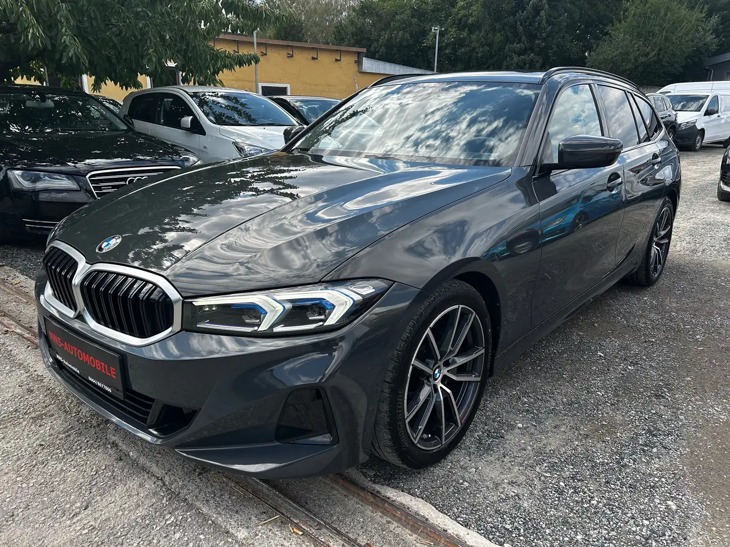 BMW 318 318 d Aut Navigation LED Kamera 1 Besitz Grau - 1