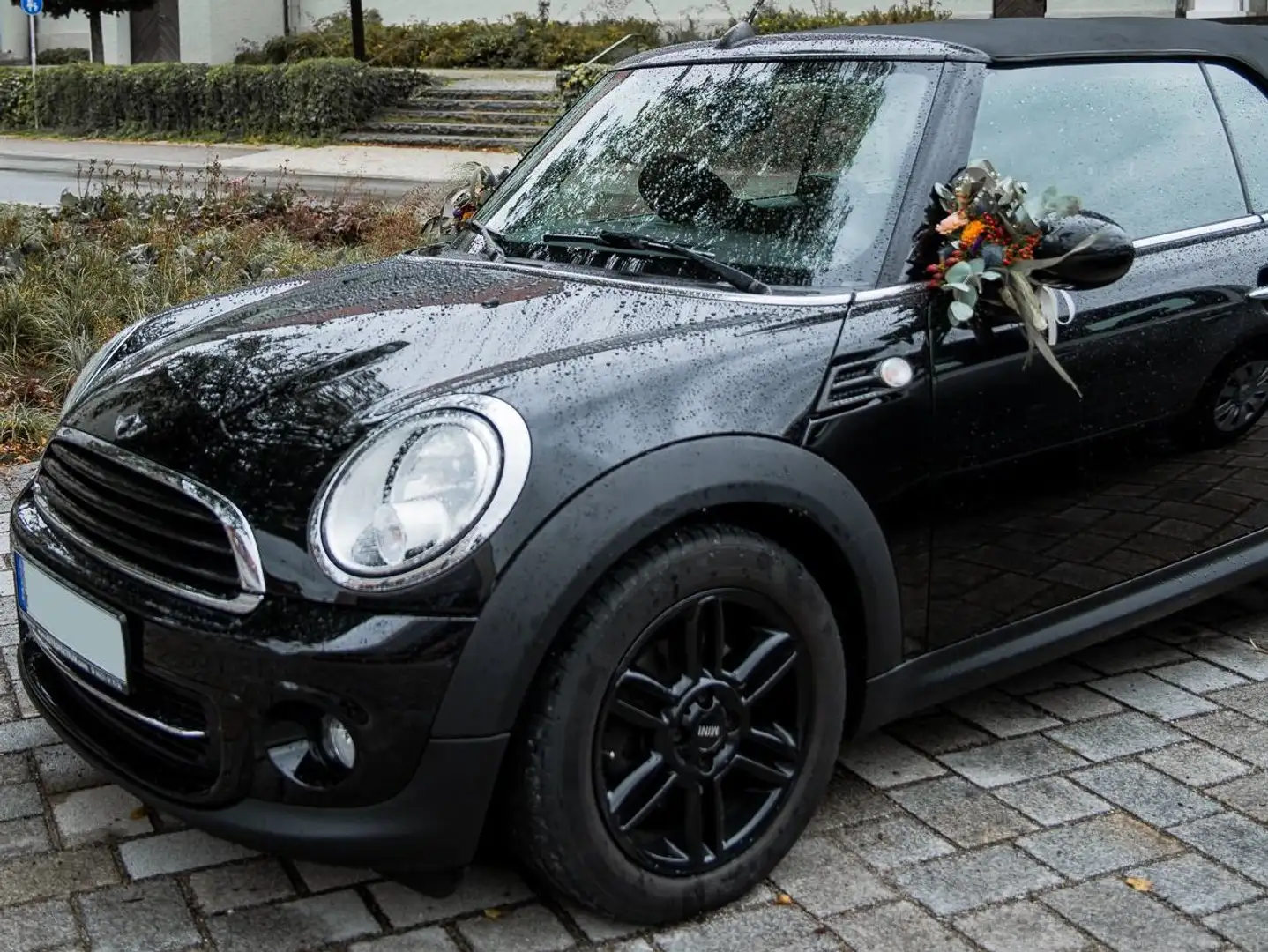 MINI One Cabrio *TÜV neu *Klima-Automatik Fekete - 1