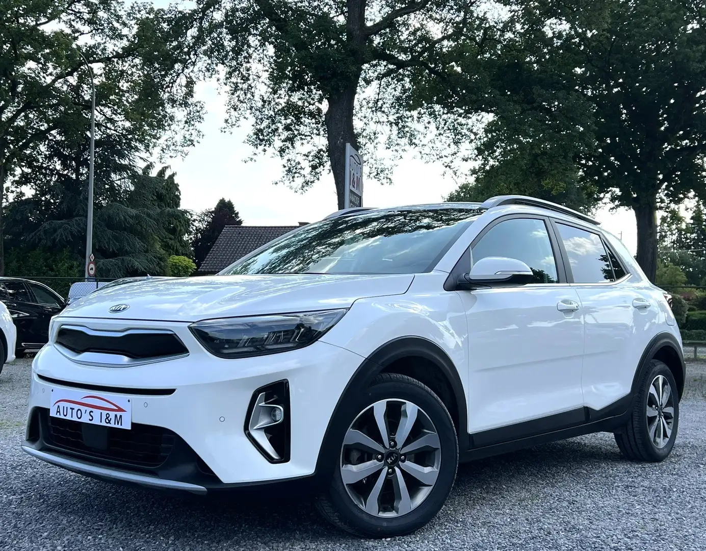Kia Stonic 1.0i 2022 Led light Dodehoek Camera *12m Garantie! Blanc - 1