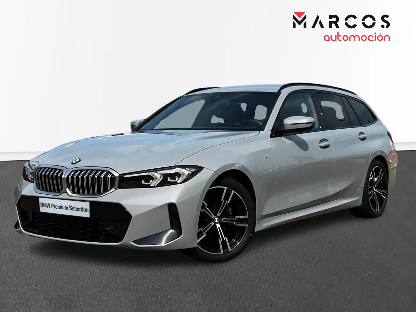 BMW 318 318d Auto.Touring Gris - 1
