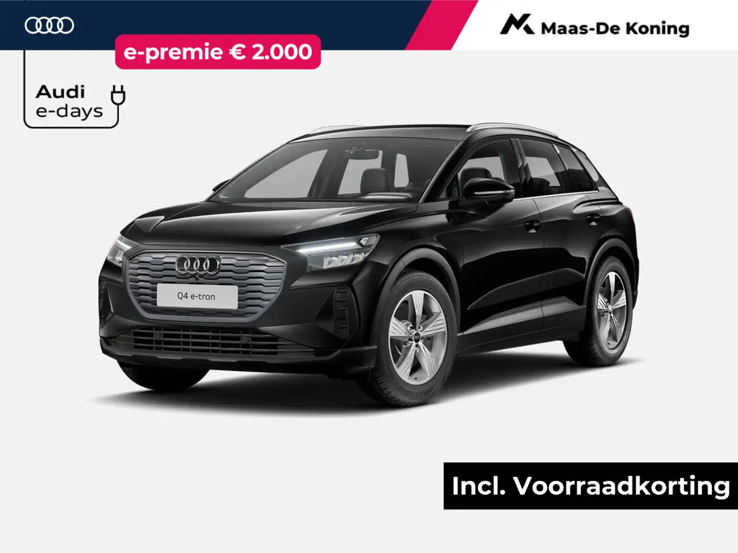 Audi Q4 e-tron 40 Edition 204 PK · Assistentiepakket plus Noir - 1