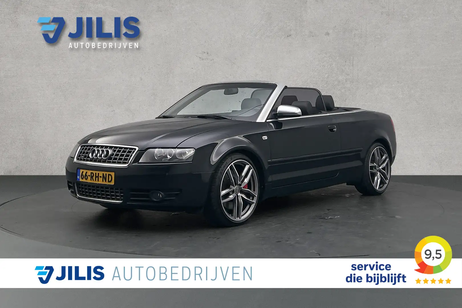 Audi S4 Cabriolet 4.2 V8 quattro | Origineel Nederlands | Zwart - 1