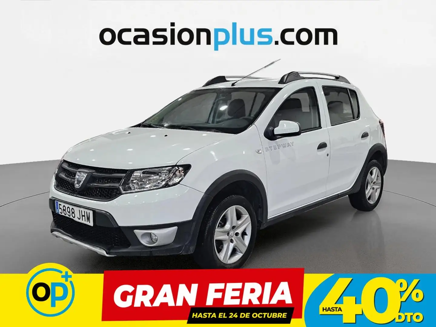 Dacia Sandero 1.5dCi Stepway 90 Blanco - 1