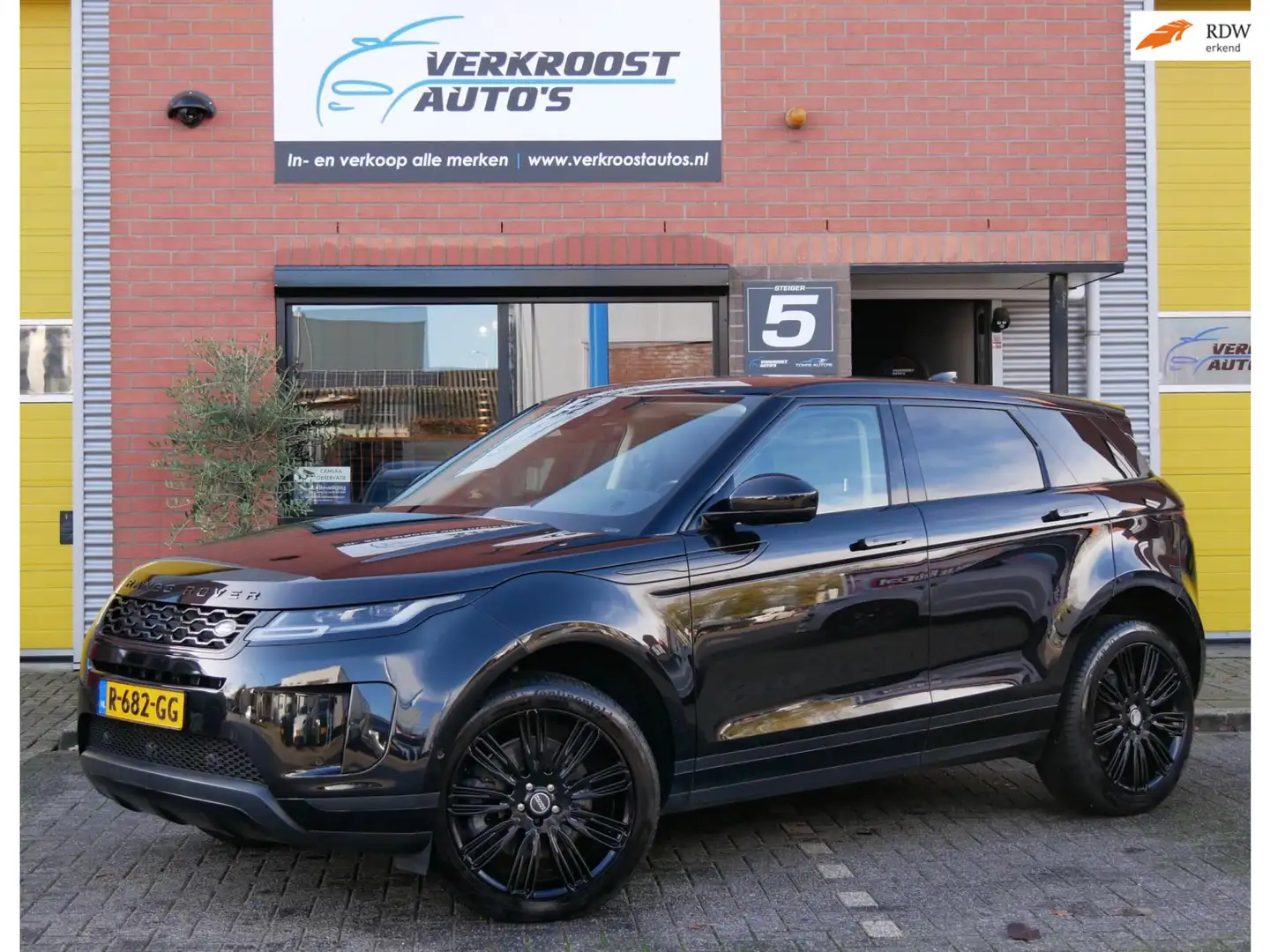 Land Rover Range Rover Evoque 2.0 P200 AWD R-Dynamic HSE.pano. digitaal dash. cl Schwarz - 1
