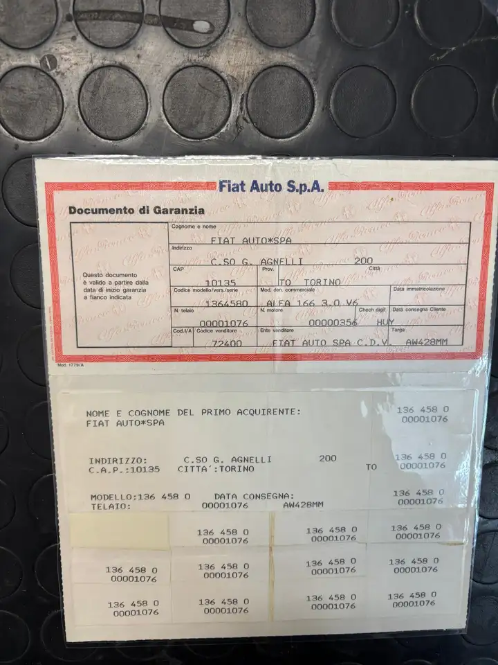 Alfa Romeo 166 3.0 V6 24v S, foto 7