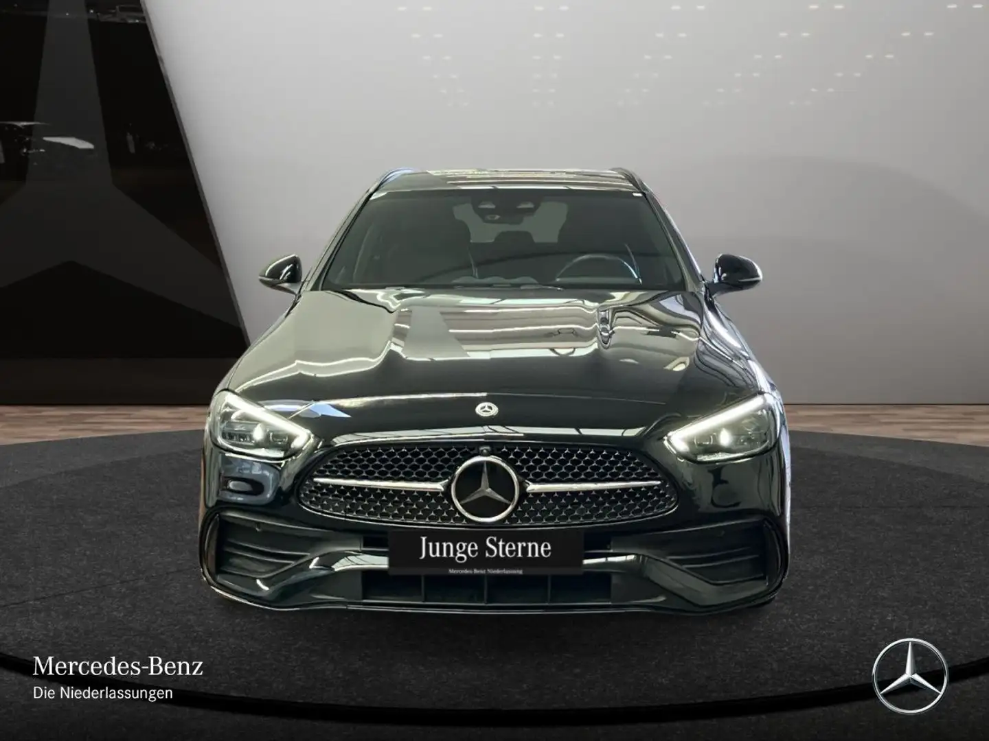 Mercedes-Benz C 300 e T AMG+NIGHT+360+AHK+SITZKLIMA+KEYLESS+9G Noir - 2