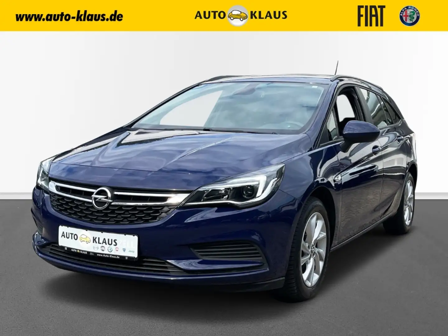 Opel Astra K 1.4 Sports Tourer Turbo Edition CarPlay Bleu - 1