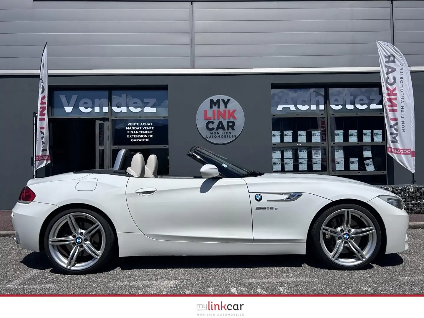 BMW Z4 sDrive 35i M Sport DKG Roaster cabriolet suivi BMW Bianco - 2