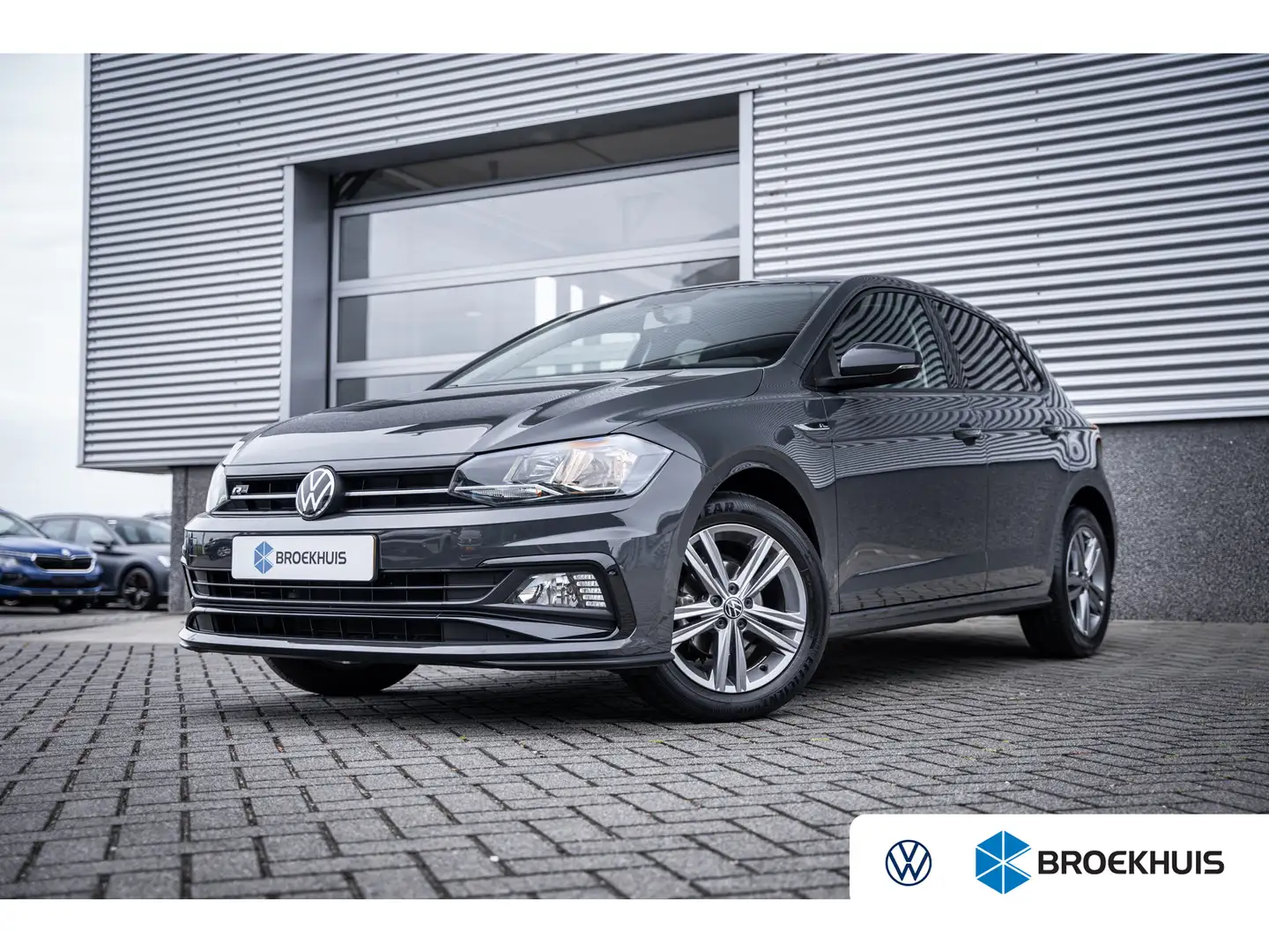 Volkswagen Polo 1.0 TSI R-Line Edition Grijs - 1