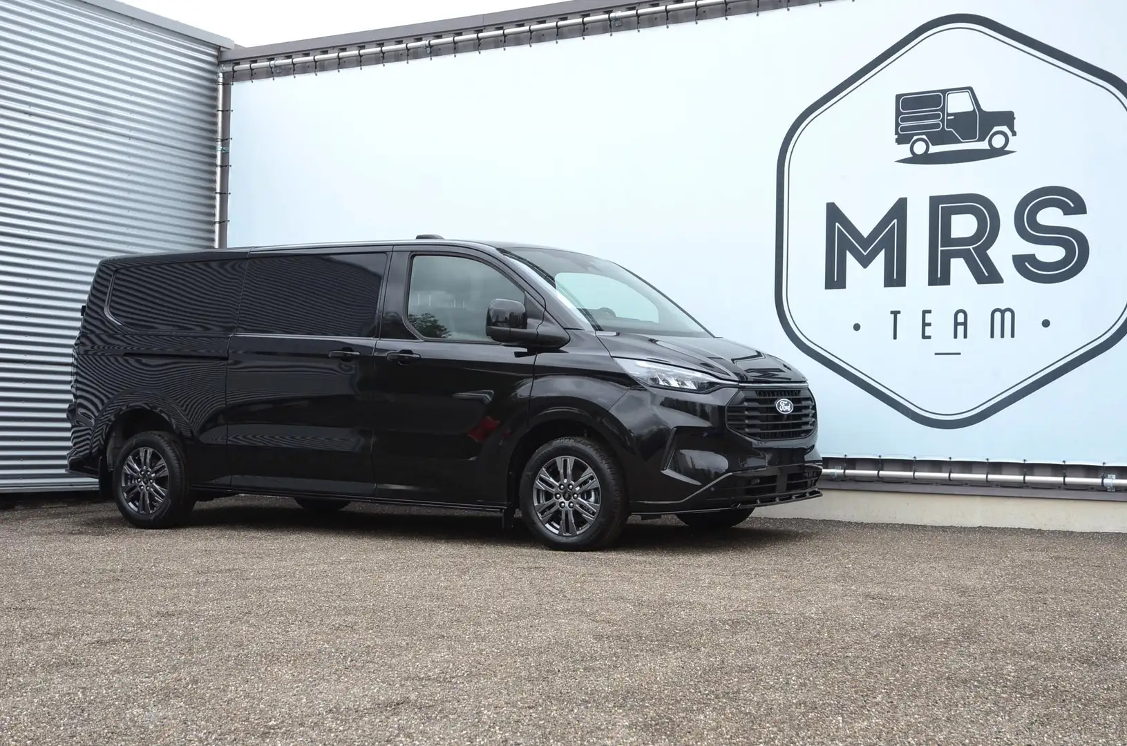 Ford Transit Custom -Limited- L2- Camera- ACC- Nieuw- 31990+BTW Zwart - 1