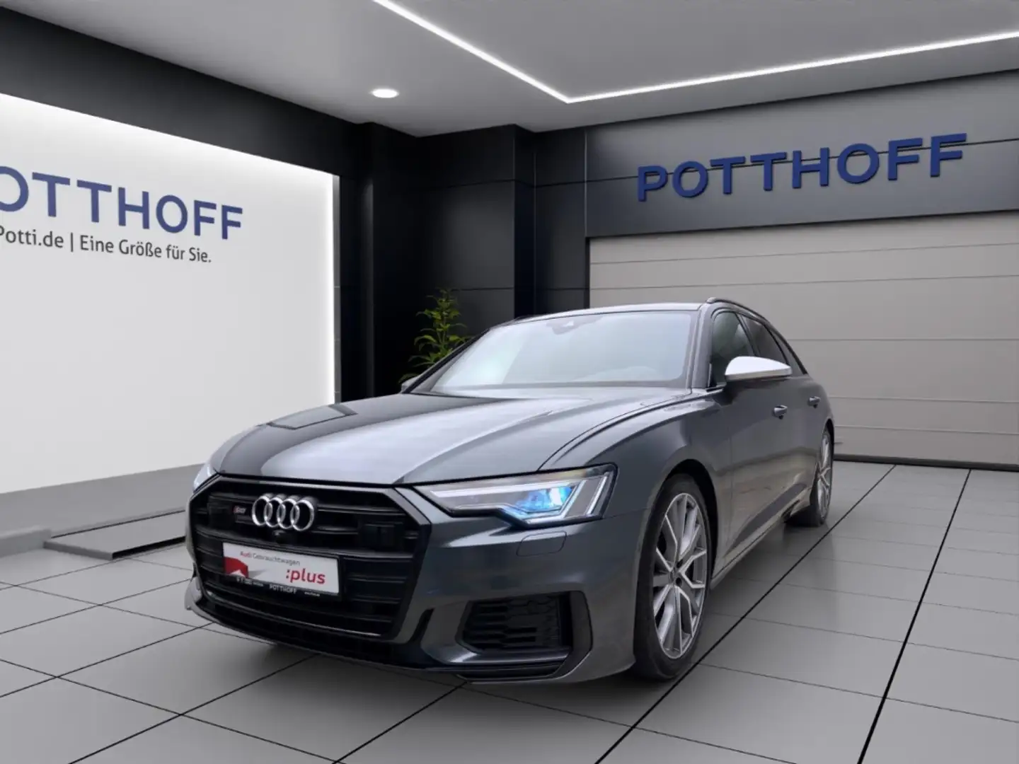 Audi S6 Avant Q PANO NAVI+ VIRTUAL B&O LM20 Gris - 1