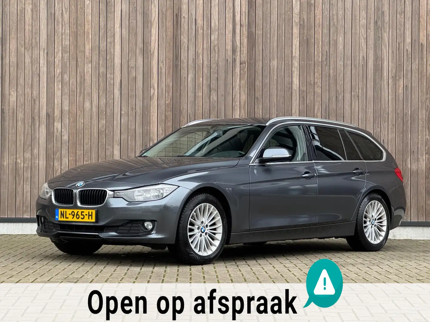 BMW 318 3-serie Touring 318d Upgrade Edition |Leder|Navi|T Grijs - 1