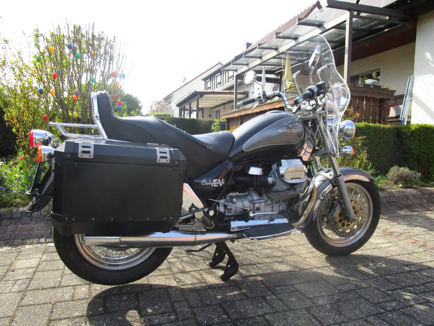 Moto Guzzi California 1100 EV,  Koffer, TÜV neu Чорний - 1
