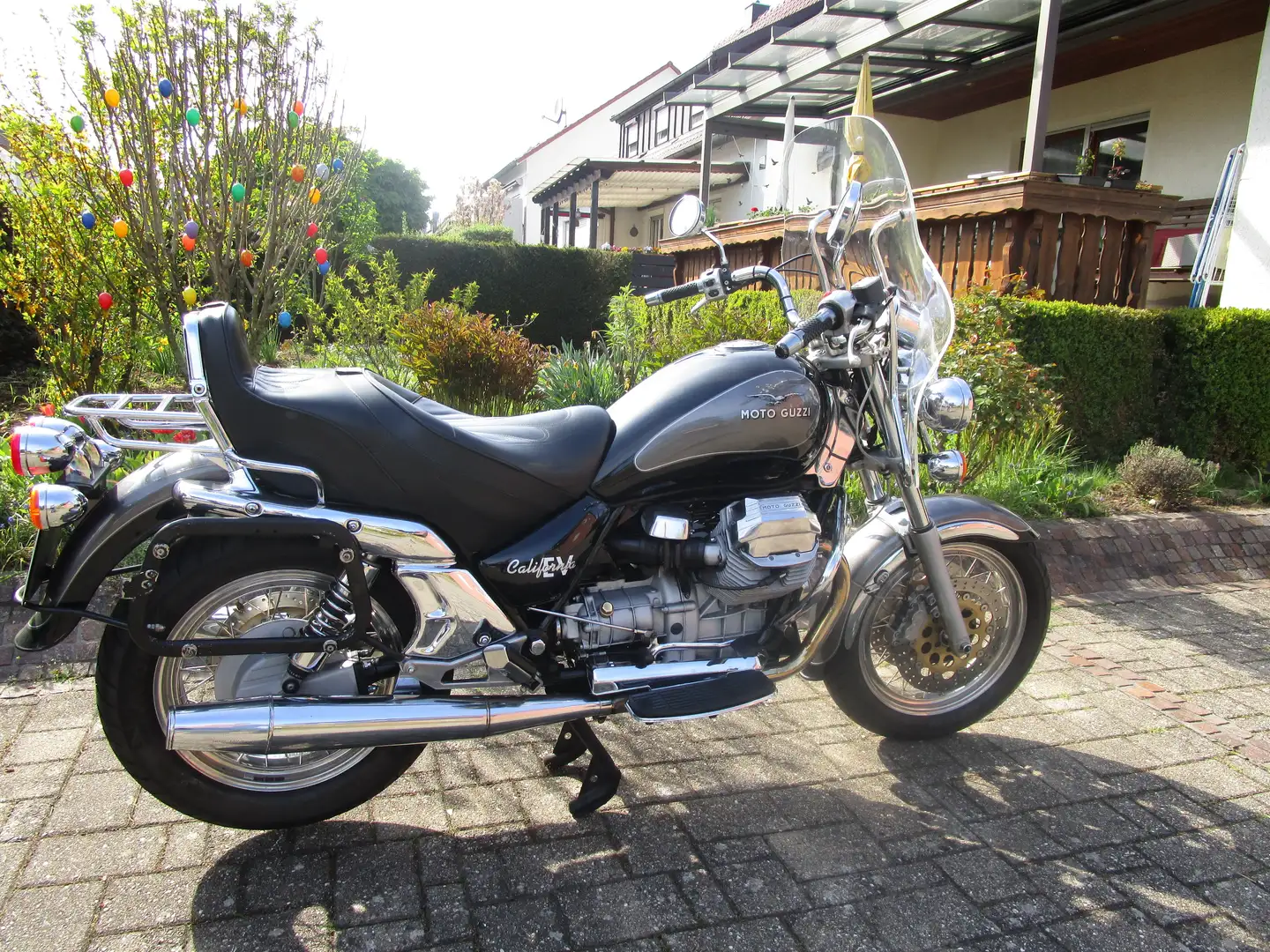 Moto Guzzi California 1100 EV,  Koffer, TÜV neu Чорний - 2