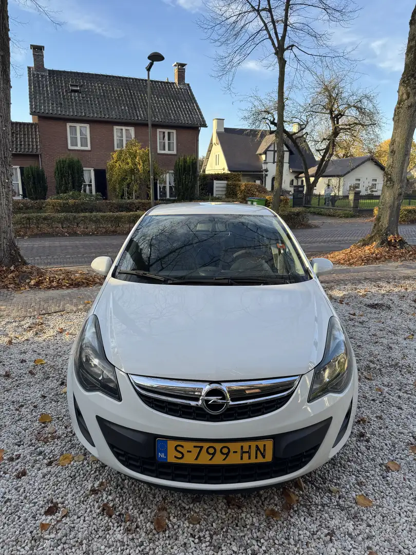 Opel Corsa 1.2 EcoF. Selection Wit - 1