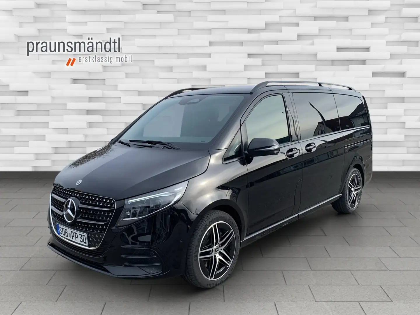 Mercedes-Benz V 300 d Avantgarde lang 4Matic Airmatic AHK MBUX Schwarz - 1