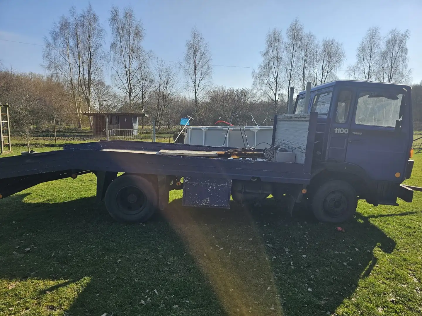 DAF Sonstige DAF oldtimer  oprijwagen Blau - 2