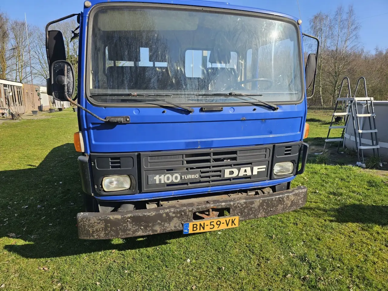 DAF oldtimer oprijwagen, foto 1