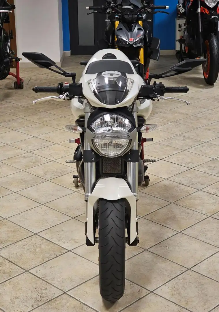 Ducati Monster 696 Plus (2007 - 14) Alb - 2