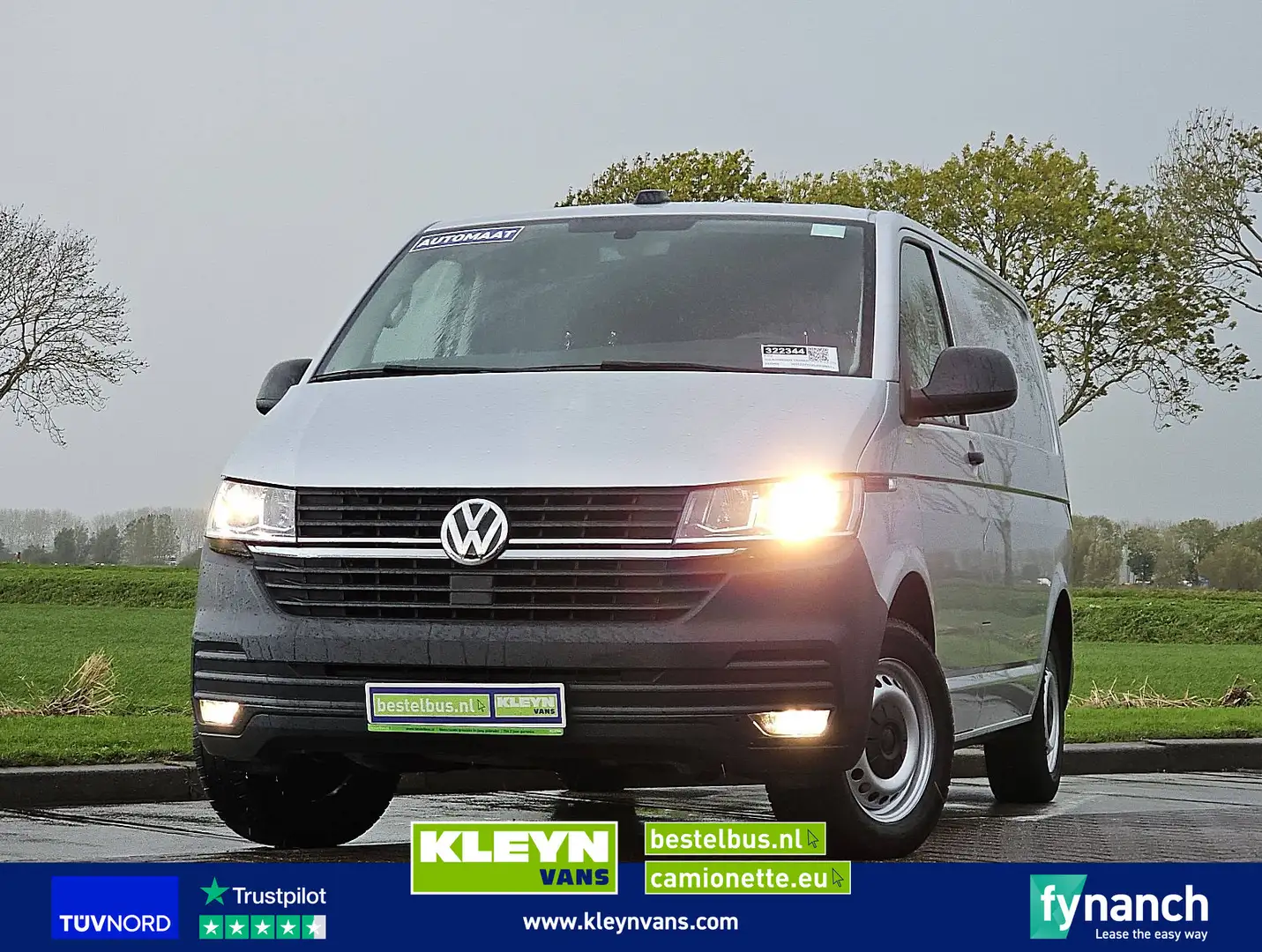 Volkswagen Transporter 2.0 TDI ac automaat EURO6 Zilver - 1