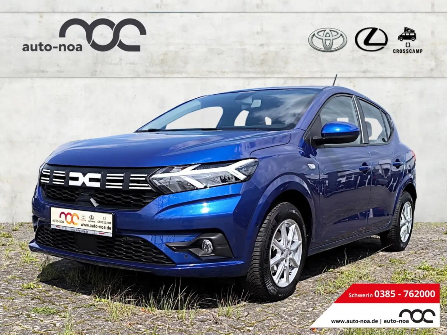 Dacia Sandero III Expression 1.0 TCe 90 EU6d LED Klimaautom Fahr Синий - 1