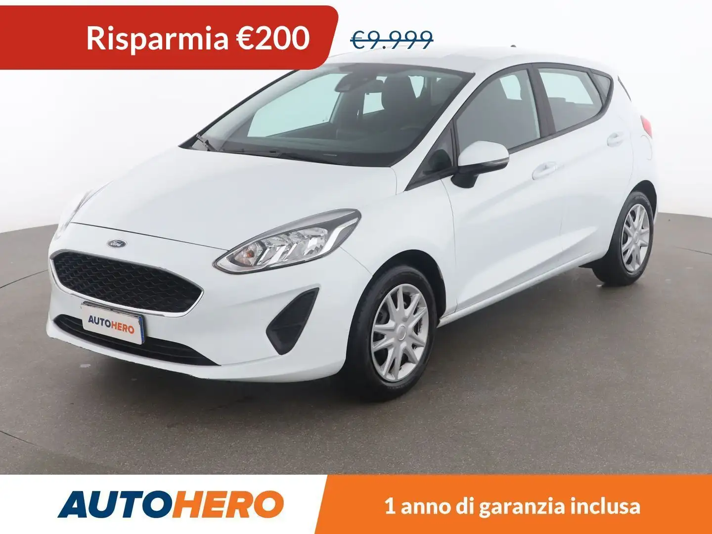 Ford Fiesta 1.1 Plus 85 CV Bianco - 1