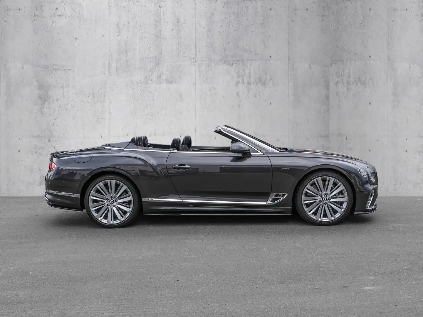 Bentley Continental GTC Speed Carbon Ceramic Brakes Gris - 2