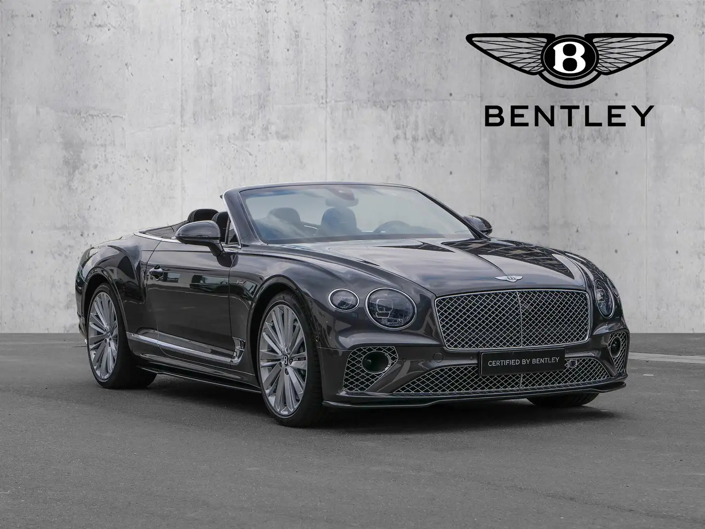 Bentley Continental GTC Speed Carbon Ceramic Brakes Gris - 1