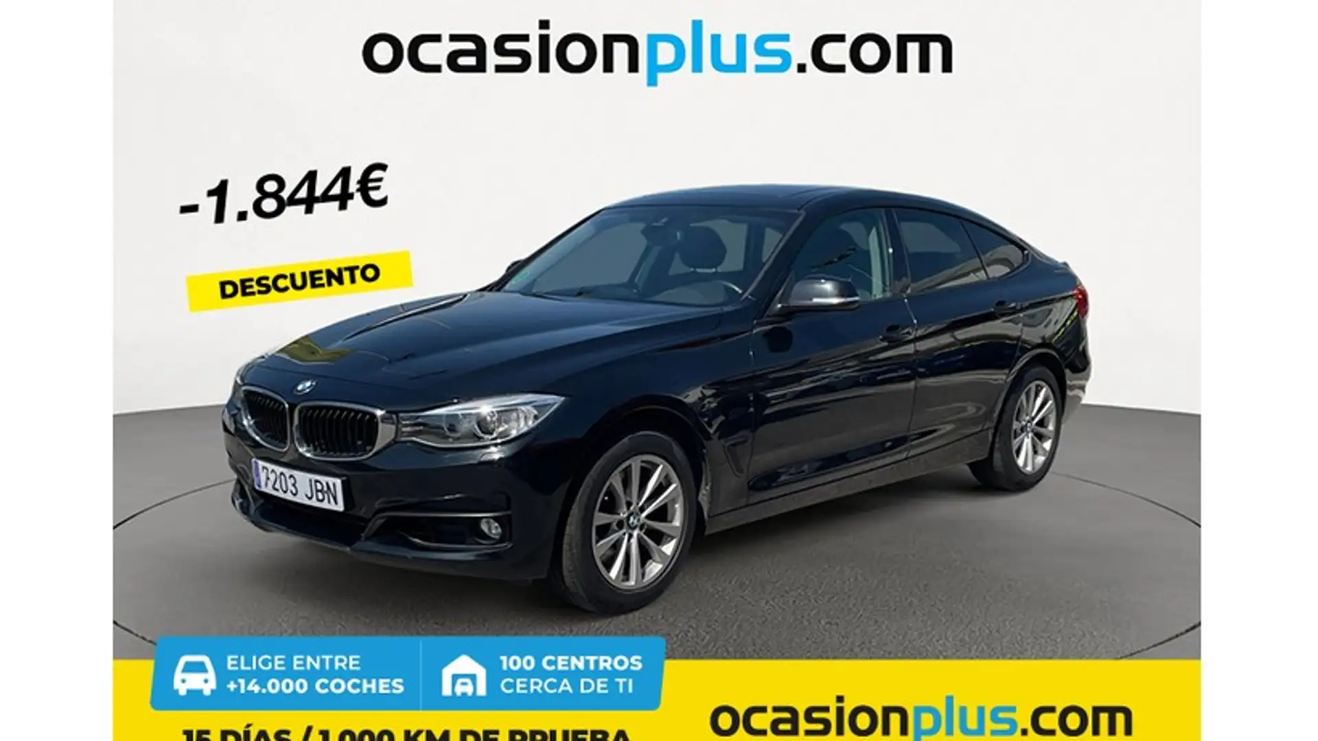 BMW 328 328iA Gran Turismo xDrive Zwart - 1