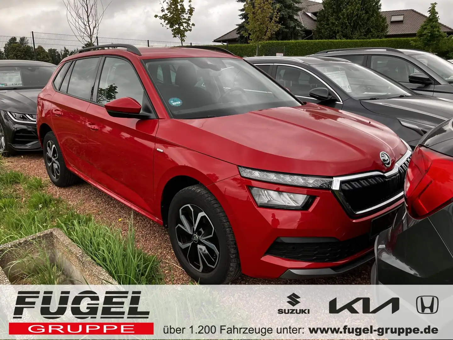 Skoda Kamiq 1.6 TDI DPF Drive 125 SHZ|LED|Navi|virt.Cock.|Klim Rot - 1