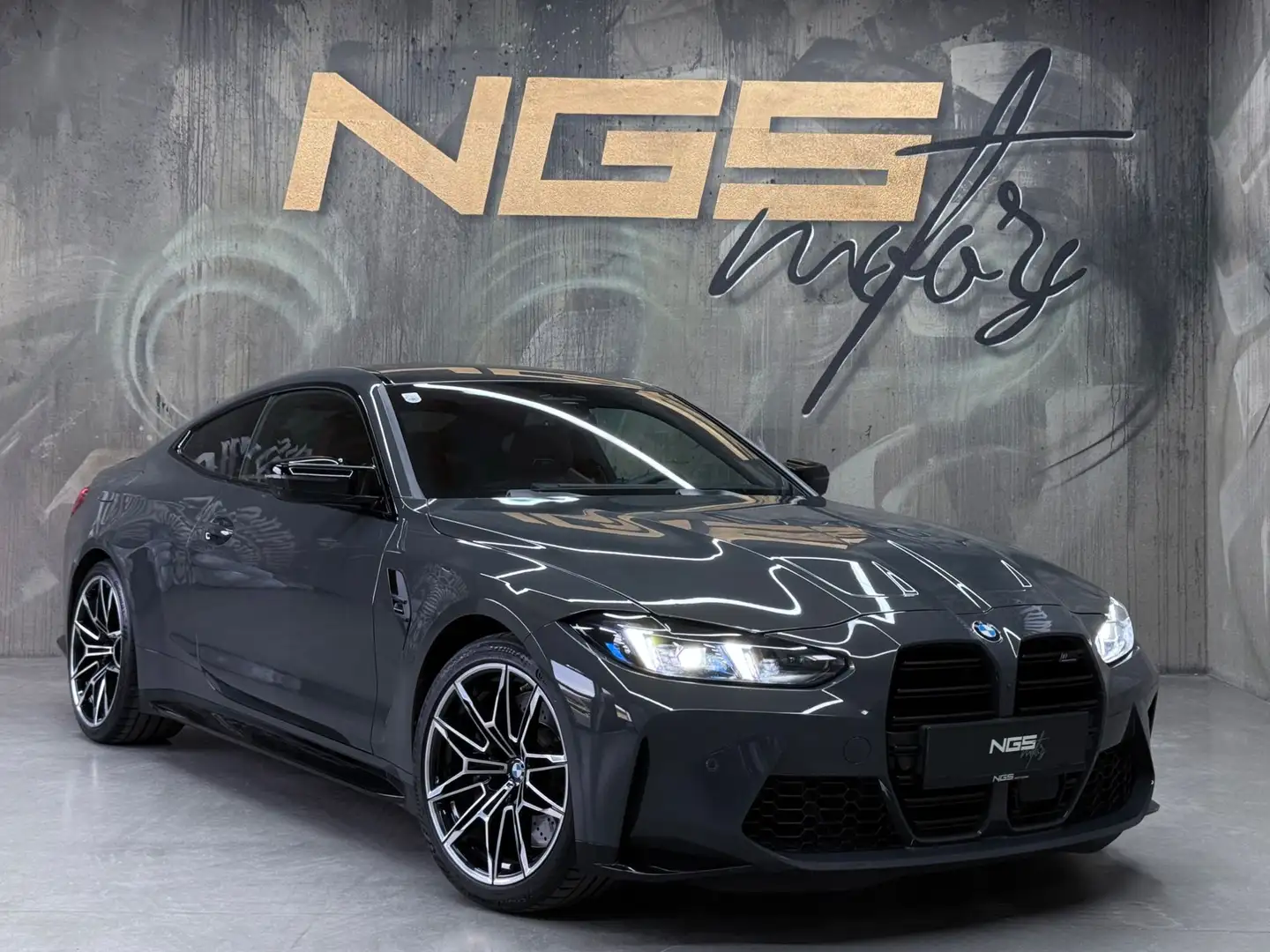 BMW M4 M4 Competiton xDrive LCI FACELIFT DRAVITGRAU H/K Grau - 1